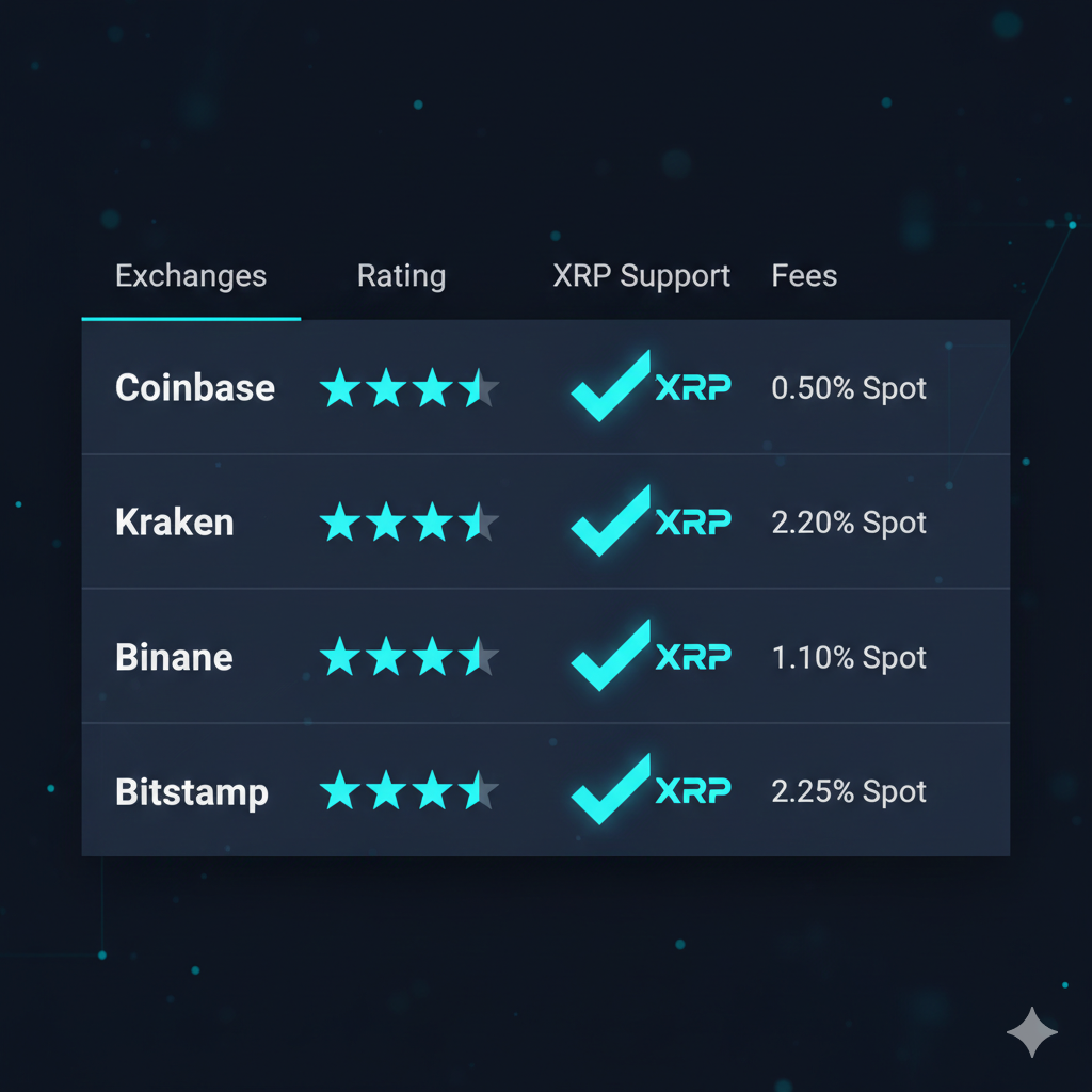 Step 1: Choose the Best Exchange to Buy XRP