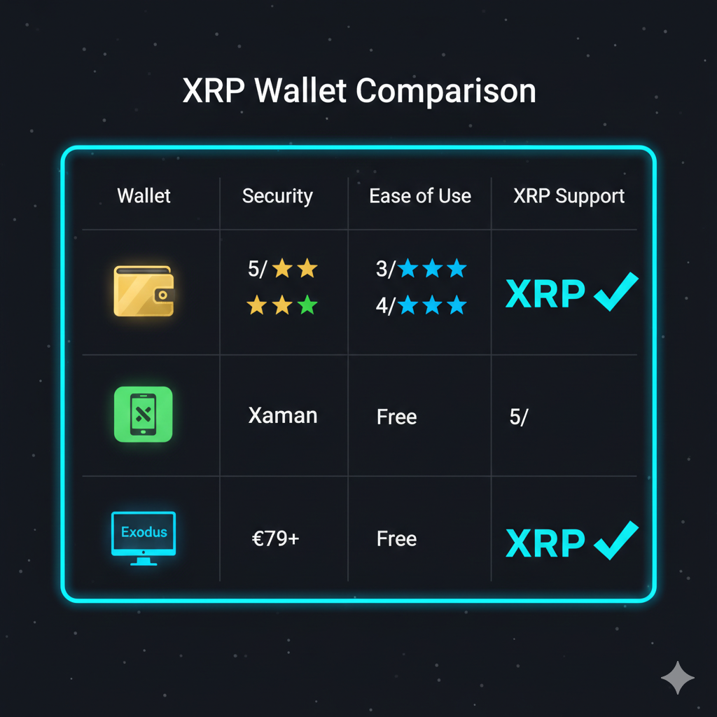 Top XRP Wallets Compared
